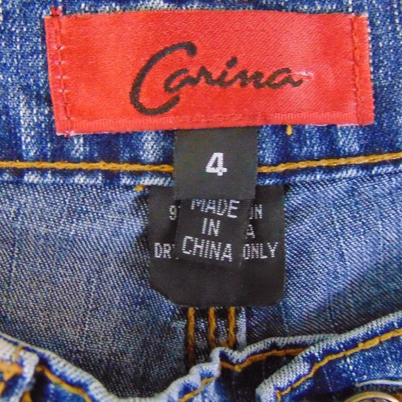 Carina Denim Blue Jeans - Size 4 - Picture 3 of 3